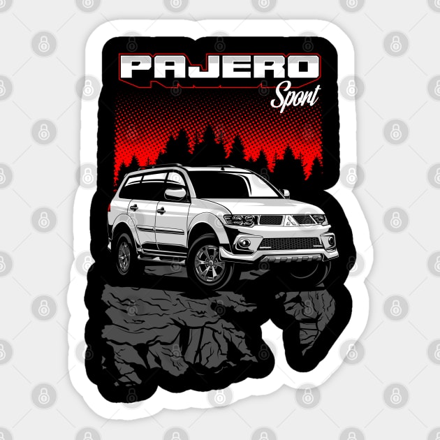 Pajero stickers 2024